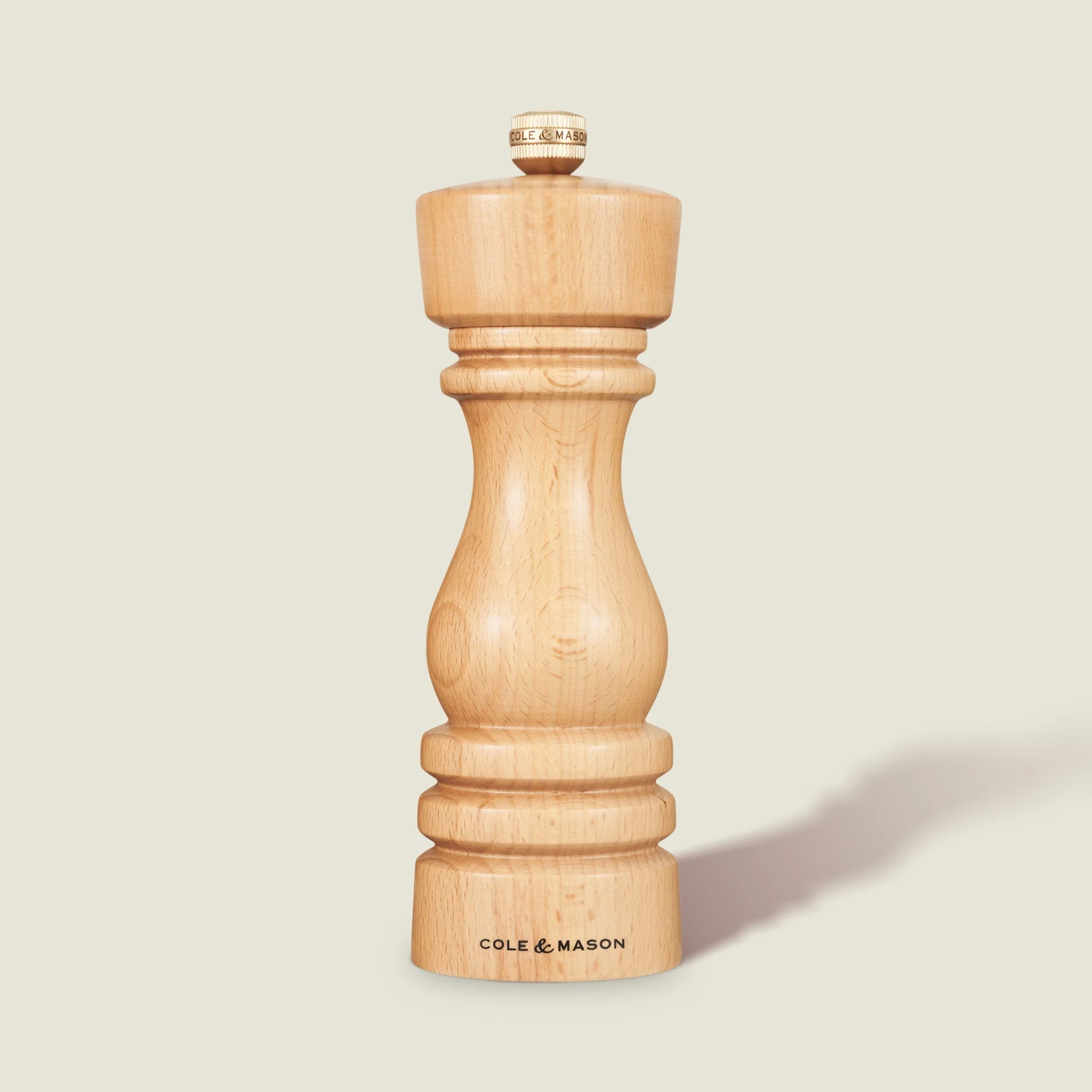 Cole & Mason London Natural Beech Salt & Pepper Mills - Image 5