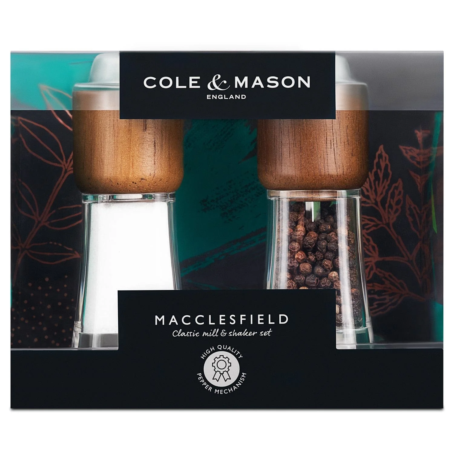 Cole & Mason Macclesfield Salt and Pepper Mill and Shaker Gift Set - Image 6