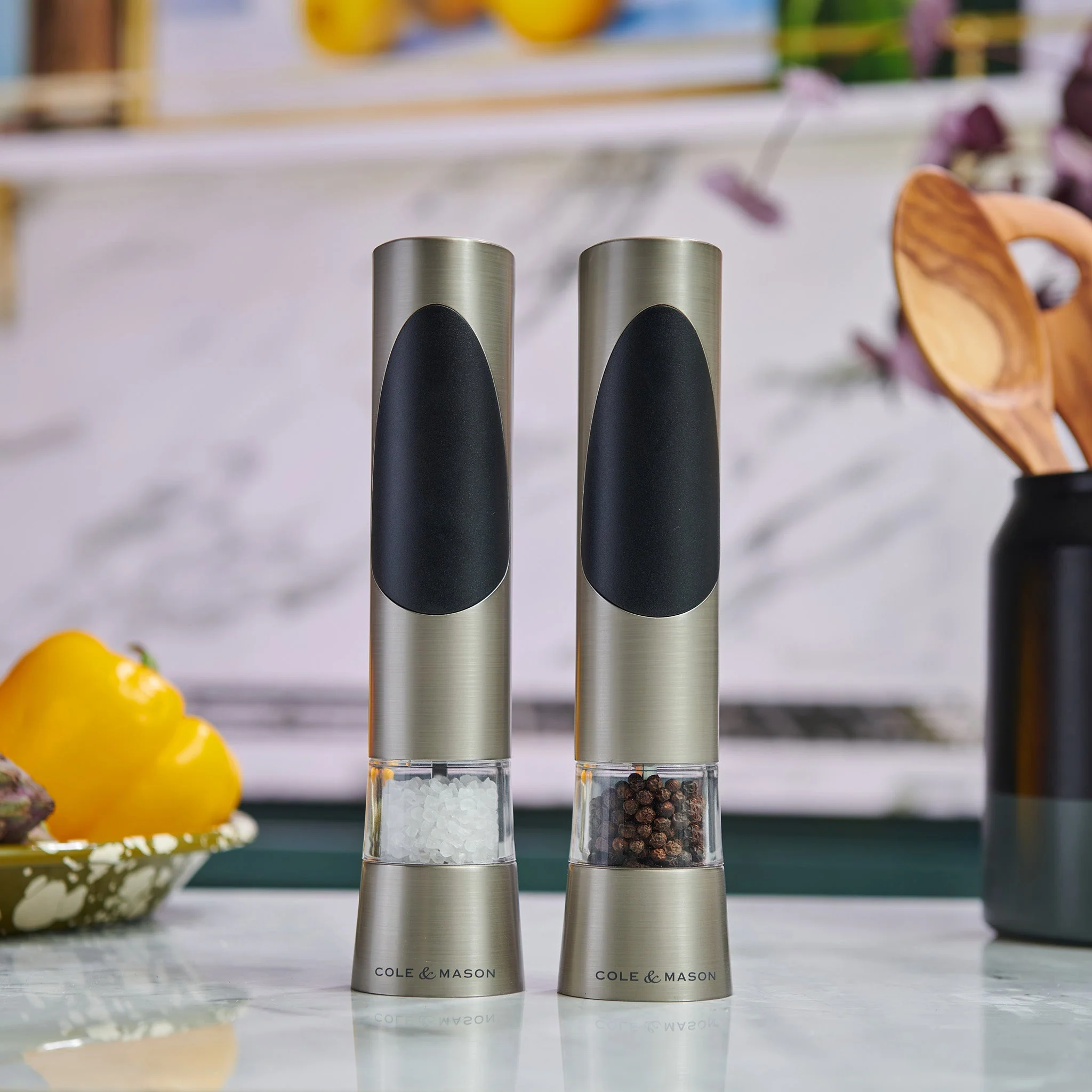 Cole & Mason Richmond Electronic Salt & Pepper Mill Set - Image 2