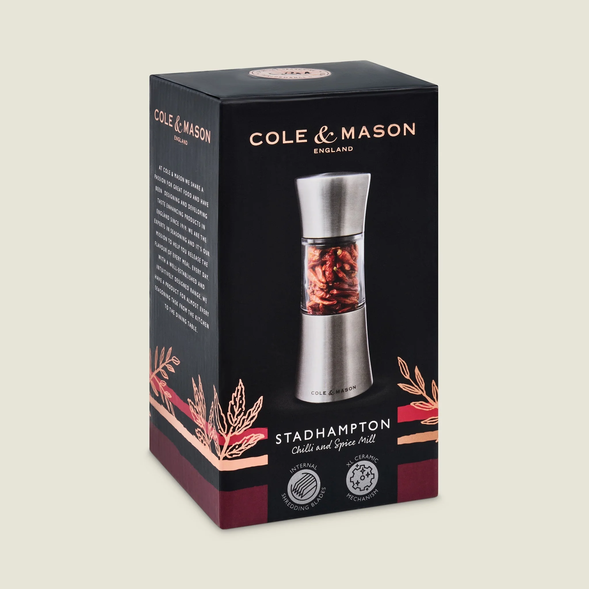 Cole & Mason Stadhampton Chilli & Spice Mill - Image 6