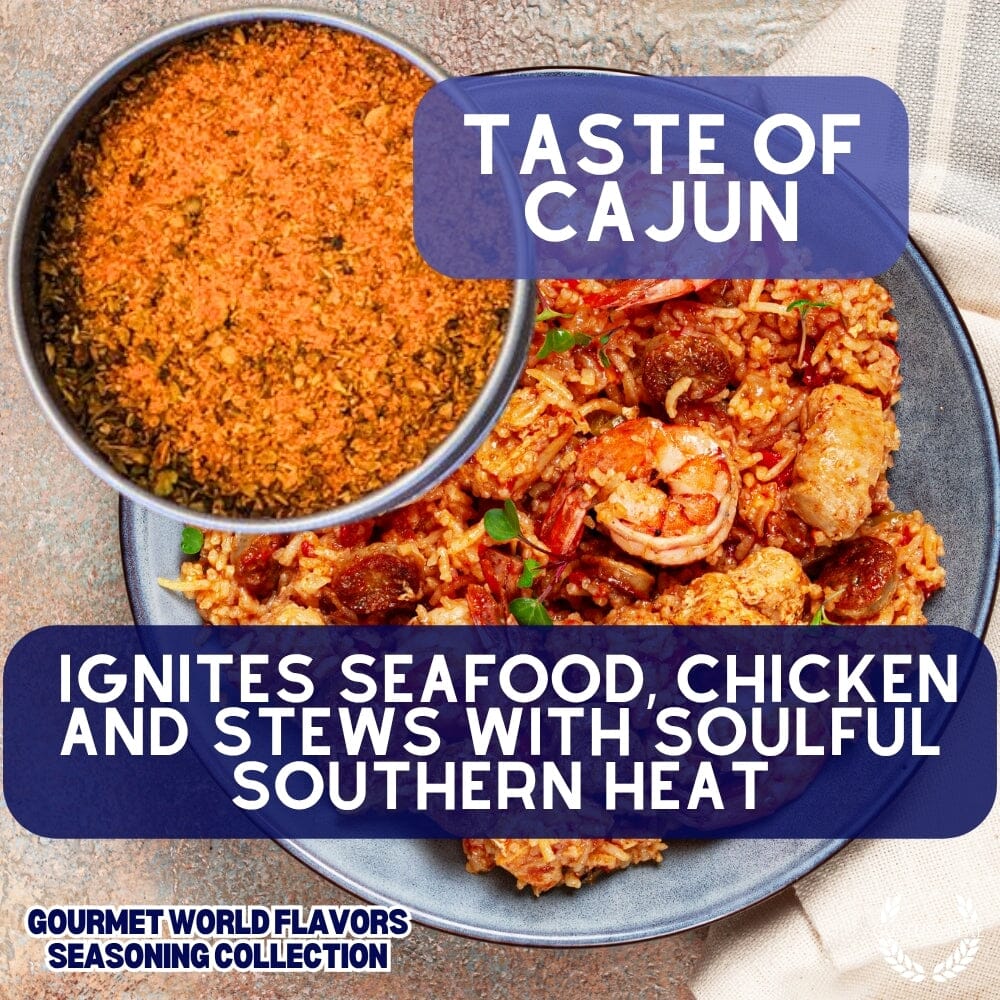 Cuisines of the World Gourmet Seasonings Collection - 6 Tins - Image 9