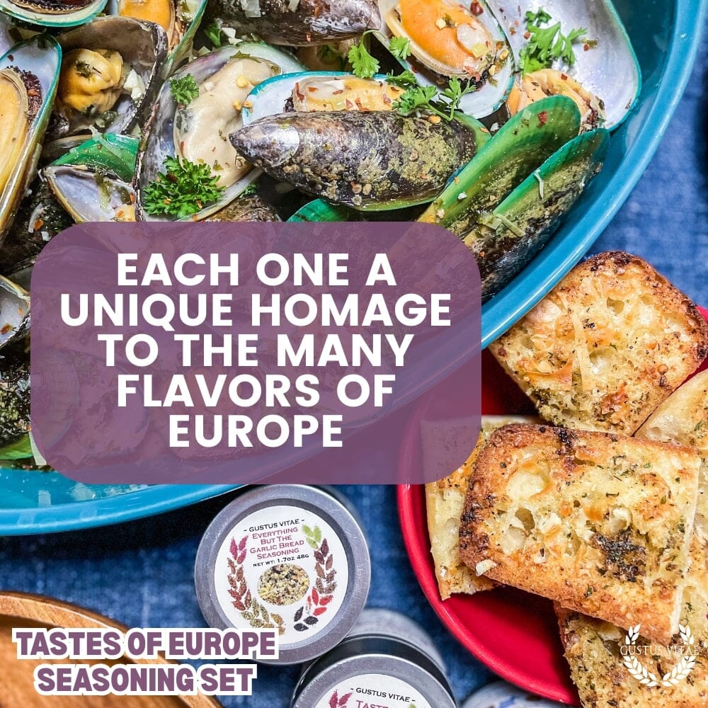 European Seasonings Gift Set - Tastes of Europe - Artisanal Spice Blends Six Pack - Image 6