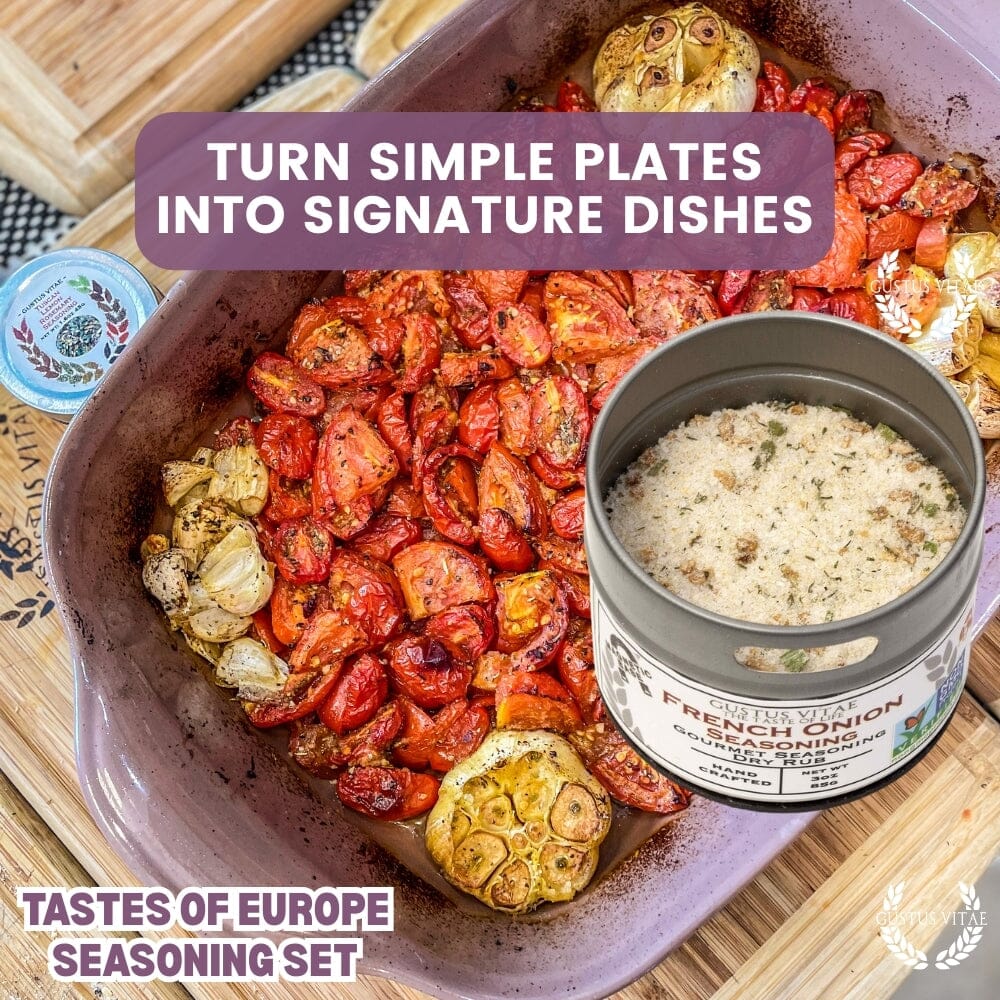 European Seasonings Gift Set - Tastes of Europe - Artisanal Spice Blends Six Pack - Image 8