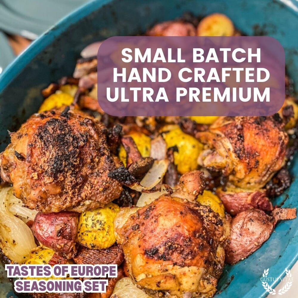 European Seasonings Gift Set - Tastes of Europe - Artisanal Spice Blends Six Pack - Image 9