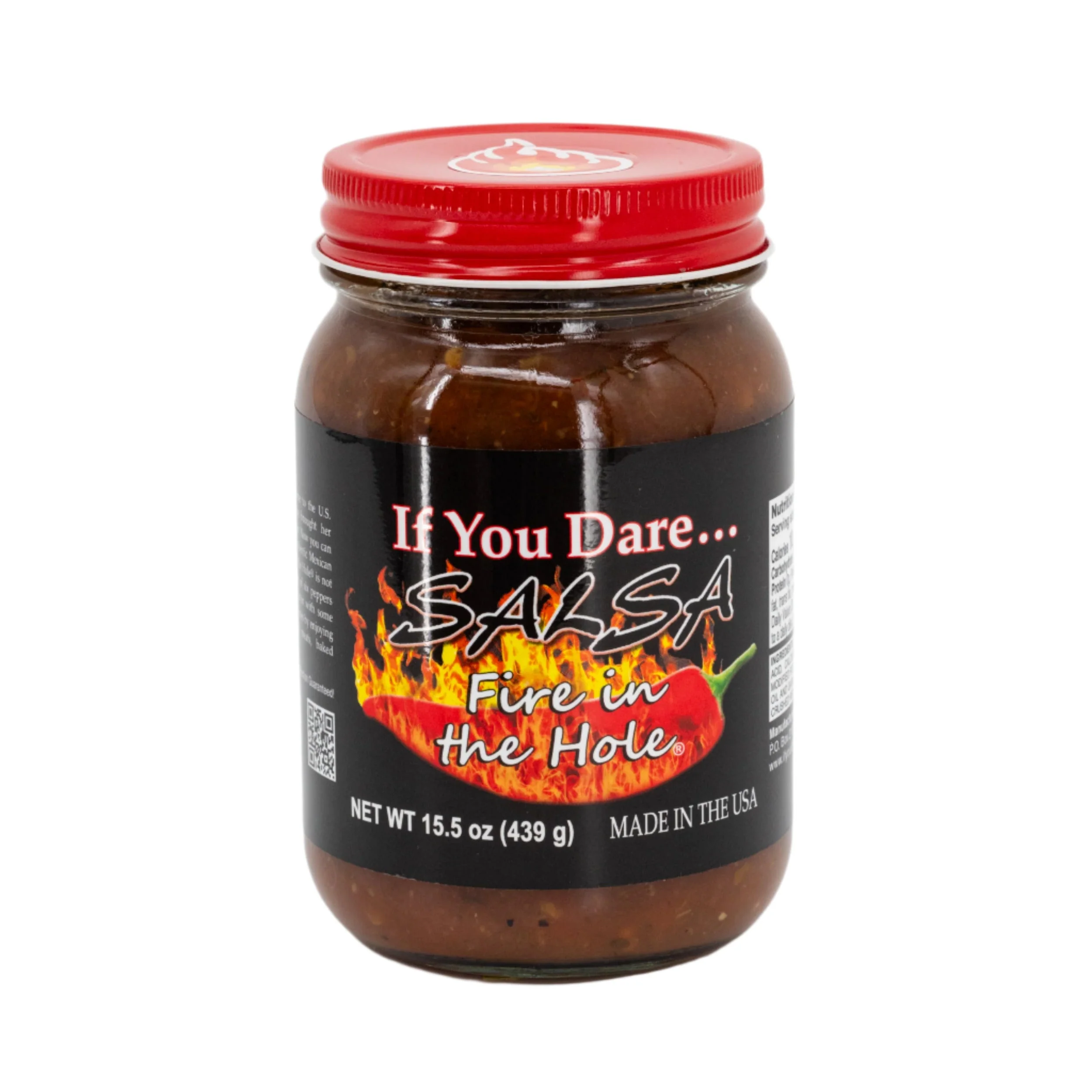 Fire In The Hole Spicy Salsa | Pack of 3 | 15.5 oz | If You Dare Foods - Image 2