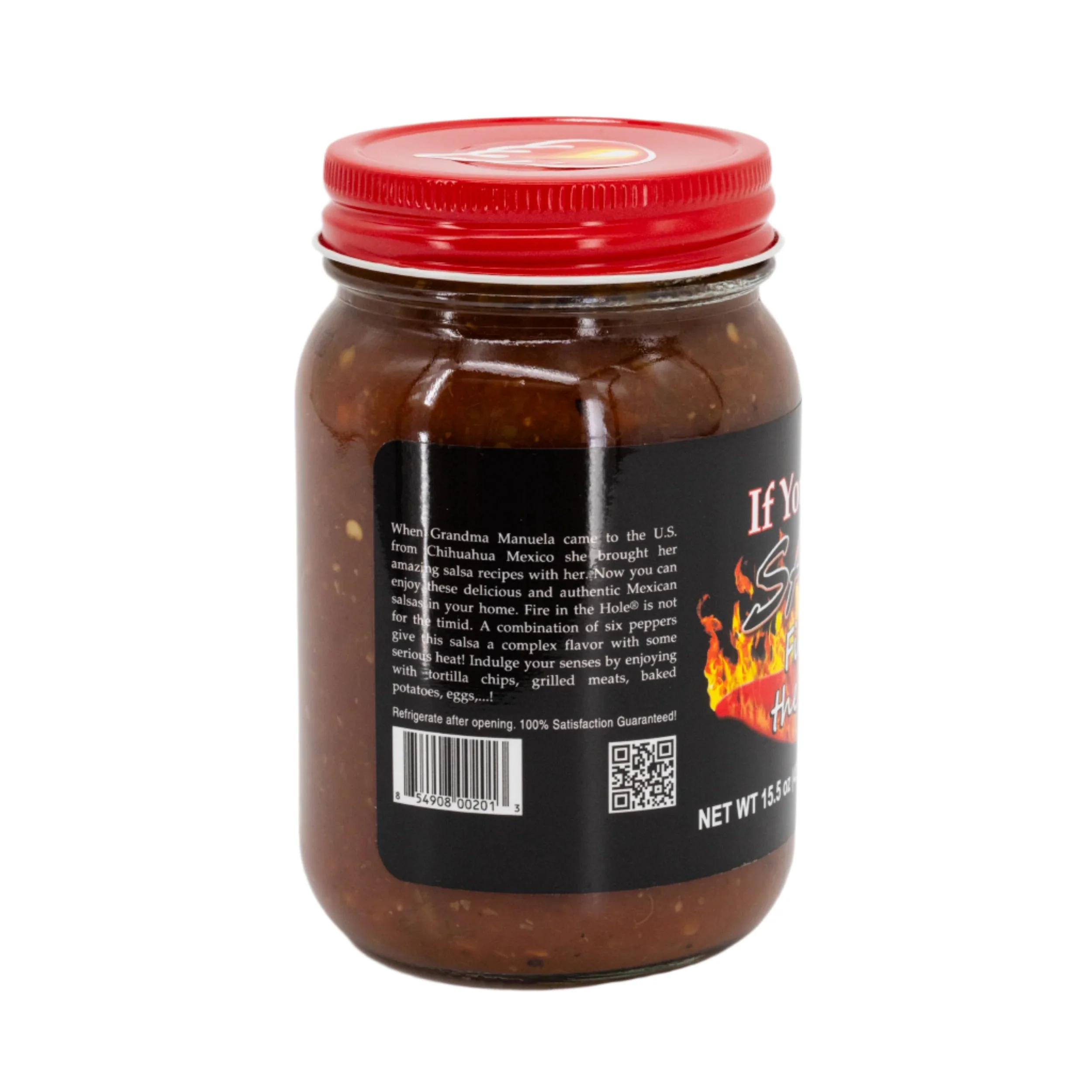 Fire In The Hole Spicy Salsa | Pack of 3 | 15.5 oz | If You Dare Foods - Image 3