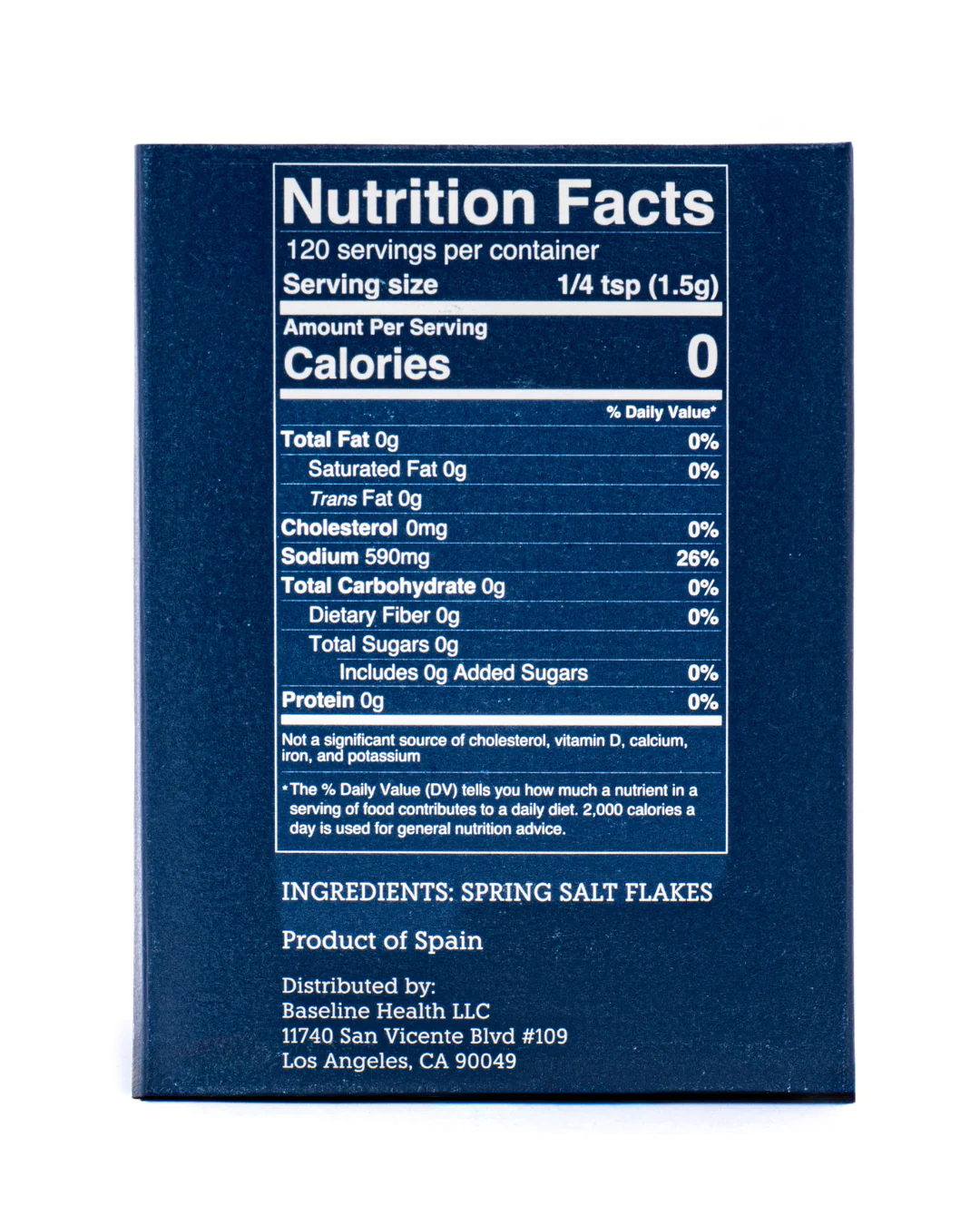 Flake Spring Salt (180g) - Microplastic Free - Image 4