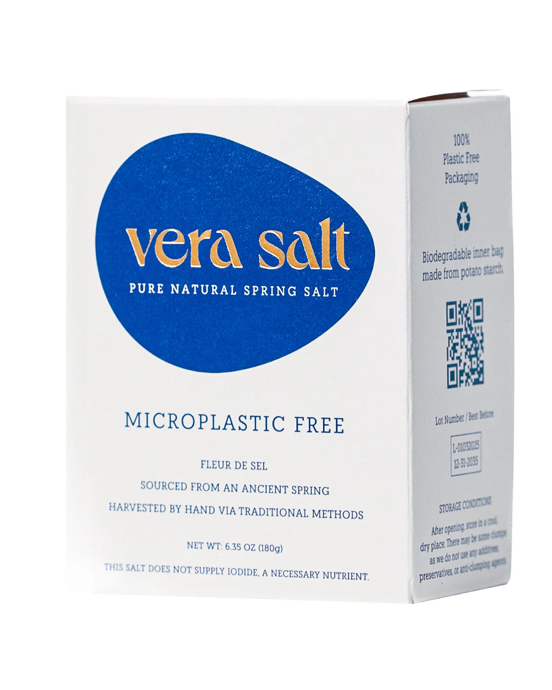 Fleur de Sel Spring Salt (180g) - Microplastic Free - Image 2