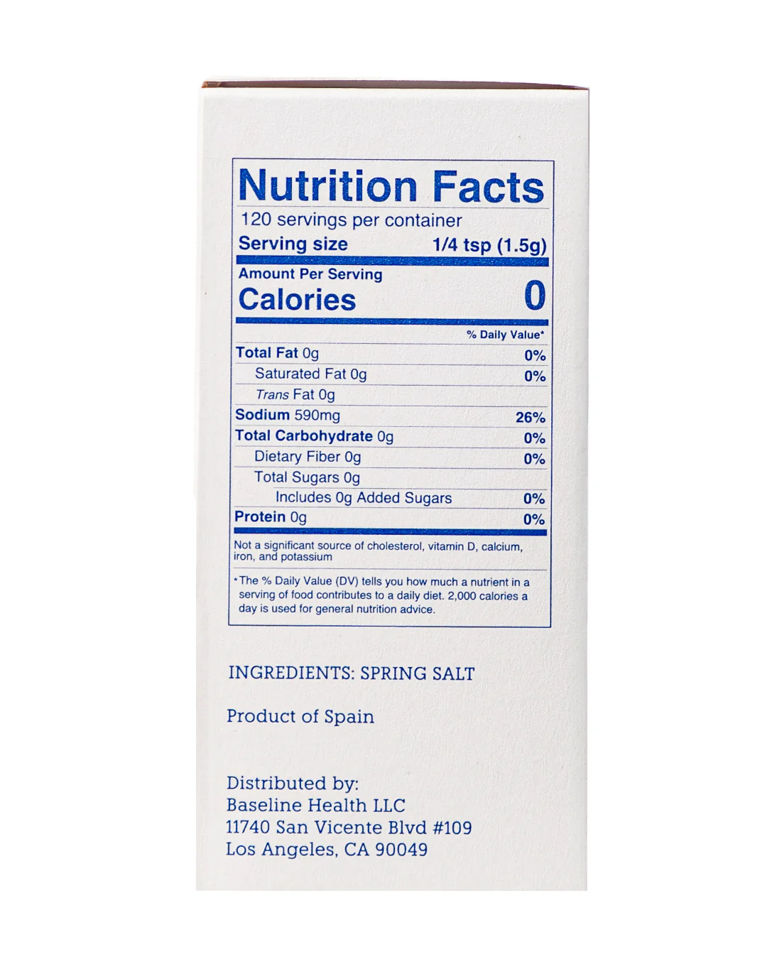 Fleur de Sel Spring Salt (180g) - Microplastic Free - Image 3