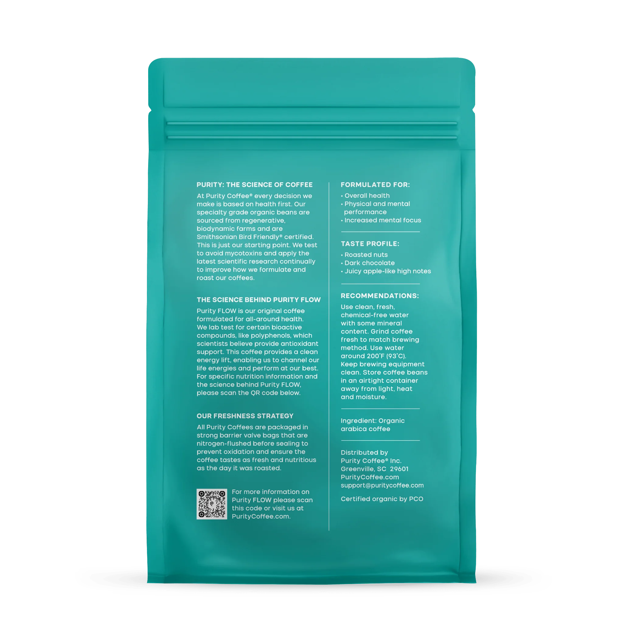 FLOW: Original Medium Roast Whole Bean Coffee - Image 3