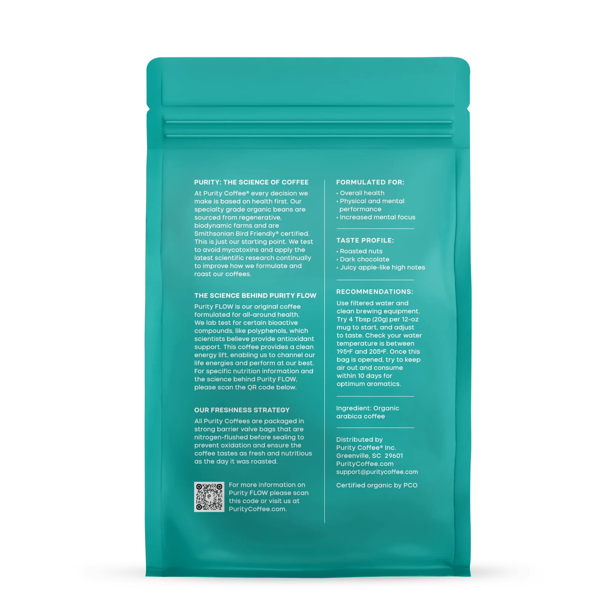 FLOW: Original Medium Roast Whole Bean Coffee - Image 5