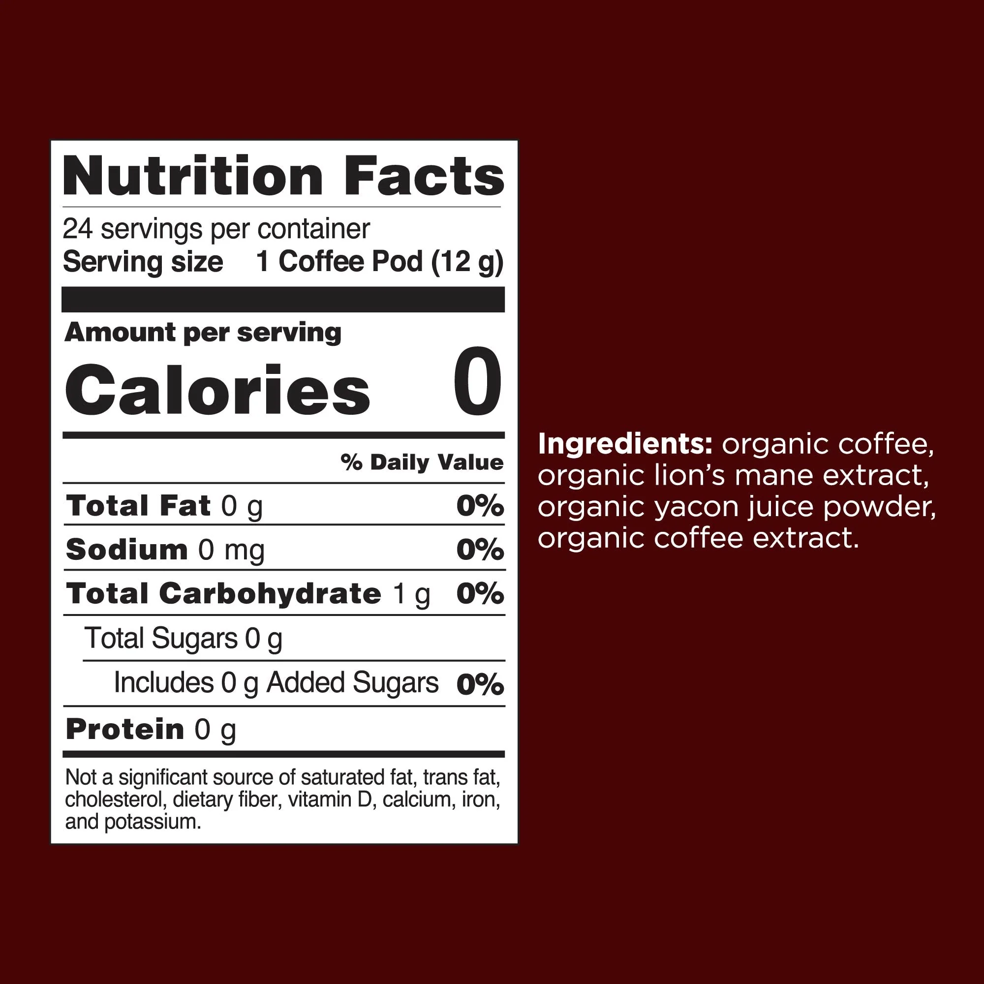 Focus High Caf Coffee Pods (24ct) - Image 2