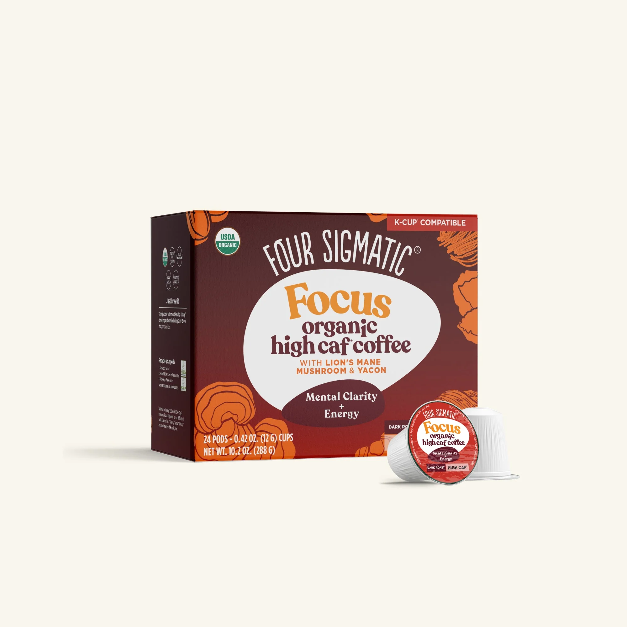 Focus High Caf Coffee Pods (24ct) - Image 3