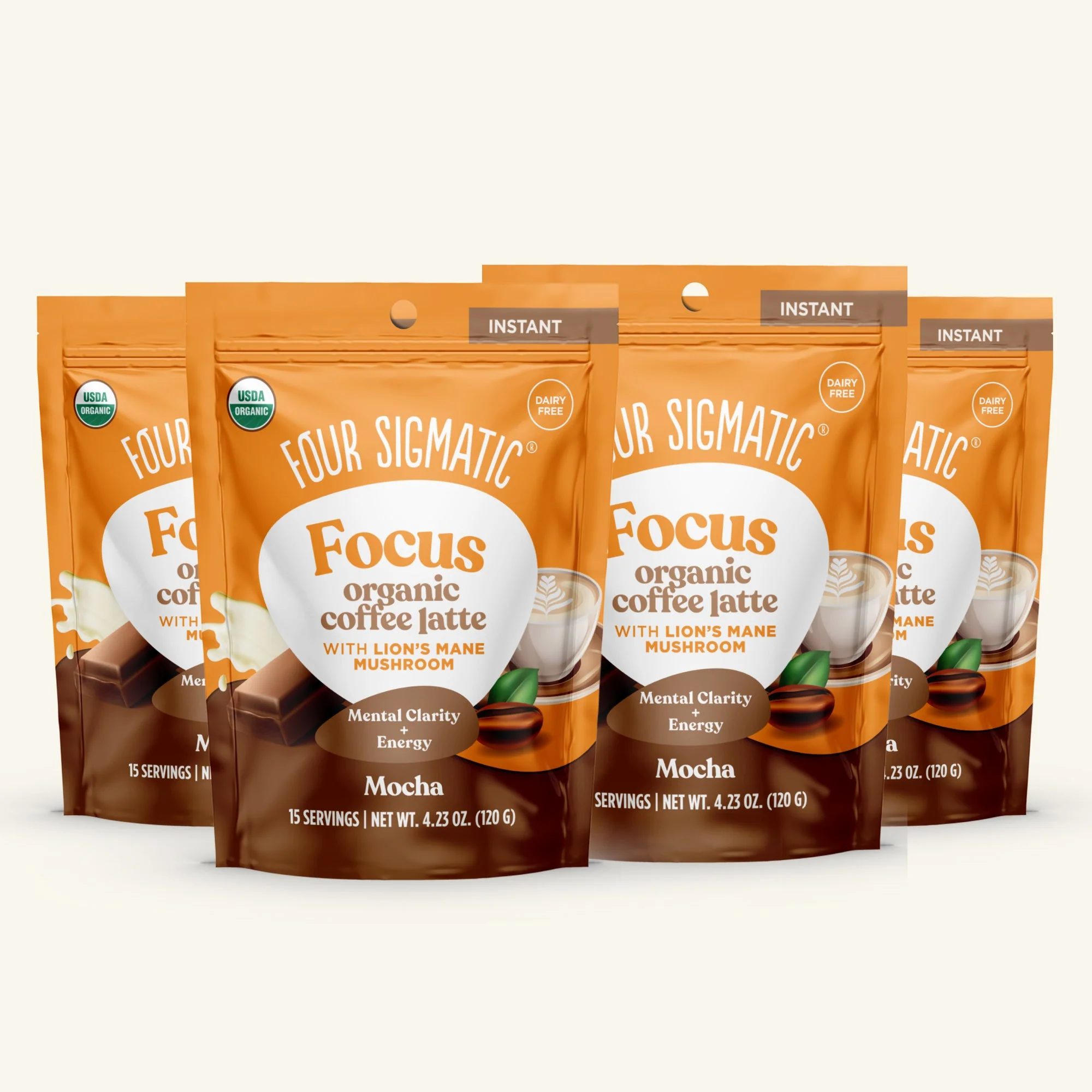 Focus Organic Coffee Latte - Mocha - Image 4
