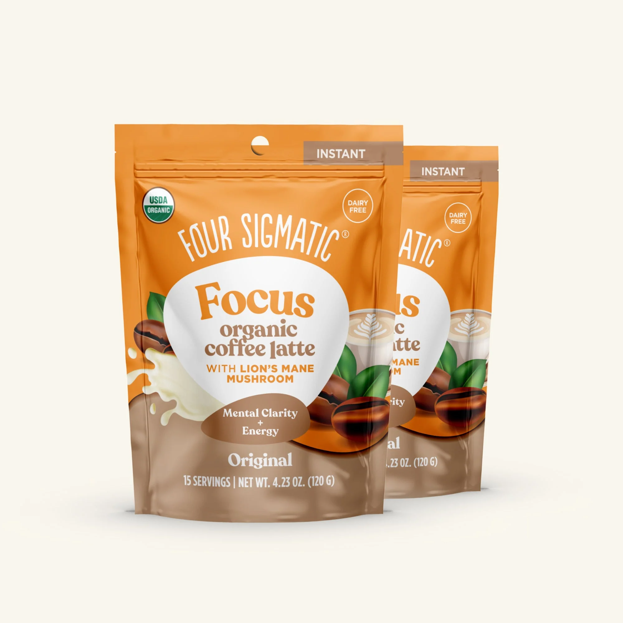 Focus Organic Coffee Latte - Original - Image 3