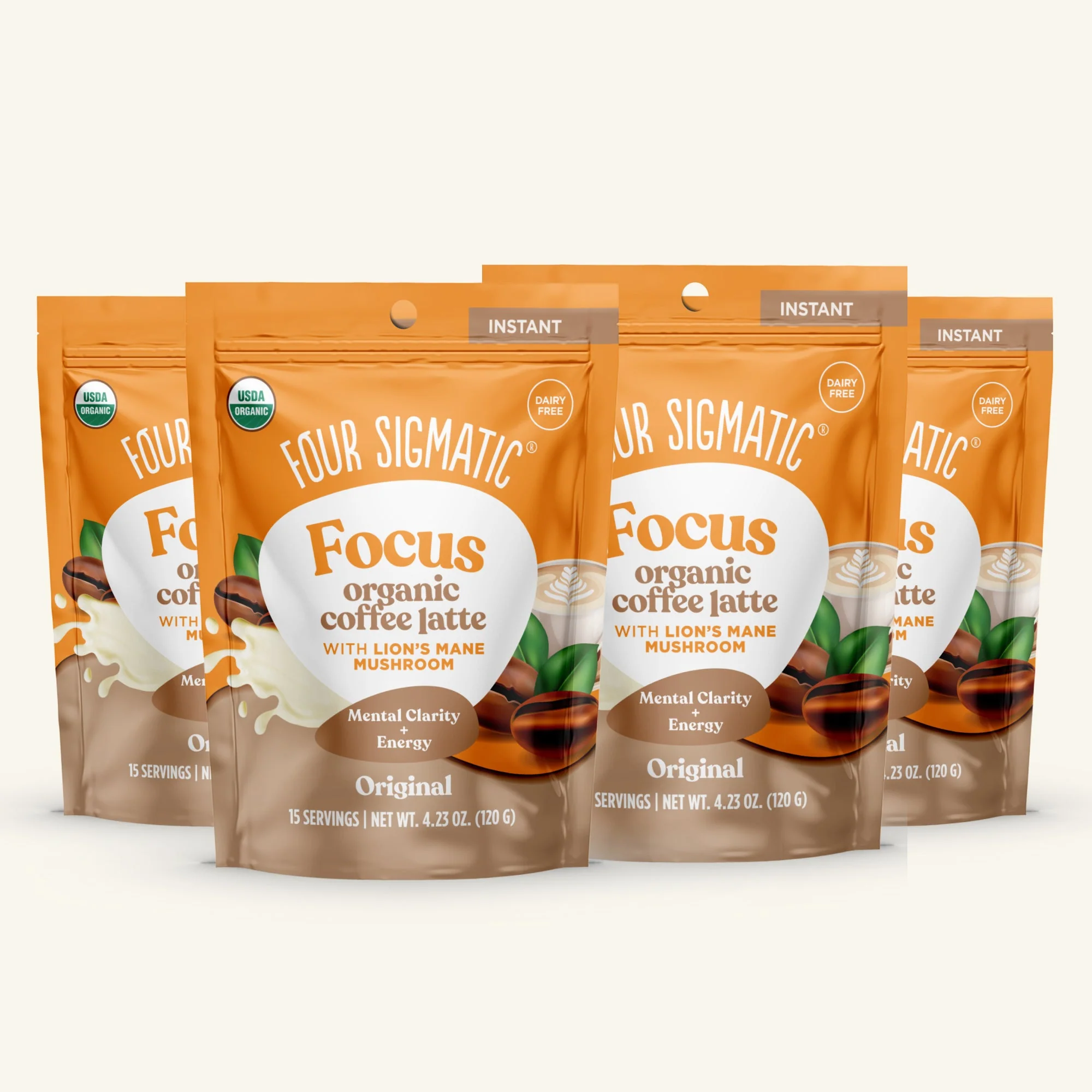 Focus Organic Coffee Latte - Original - Image 4