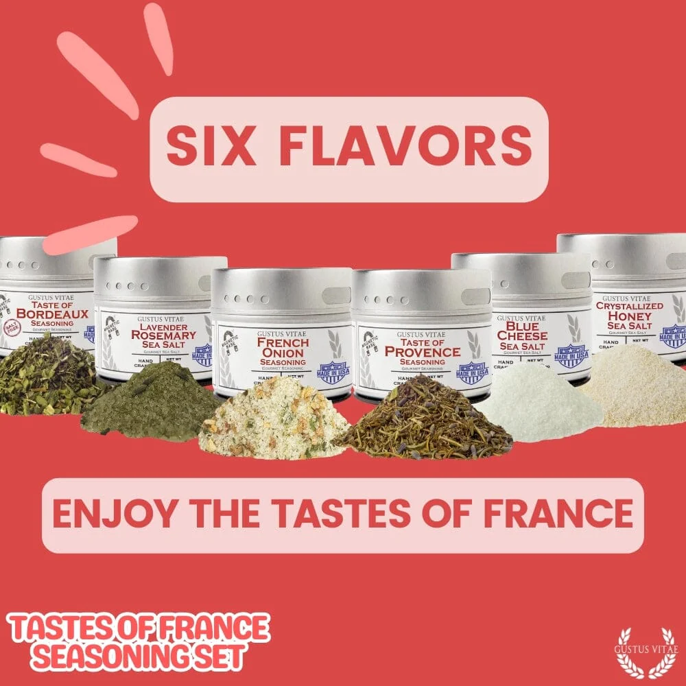 French Seasoning Gift Set - Tastes of France - Artisanal Spice Blends Six Pack - Image 13