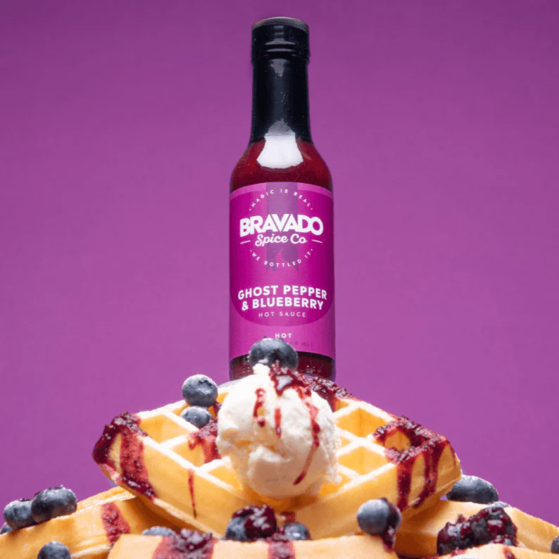 GHOST PEPPER & BLUEBERRY HOT SAUCE - Image 2