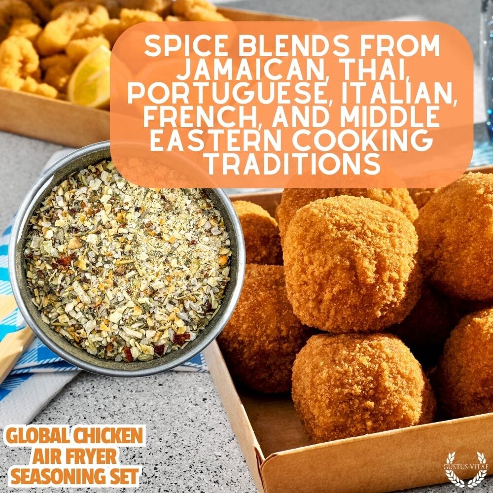 Global Chicken Air Fryer Seasoning Set - Artisanal Spice Blends Six Pack - Image 9