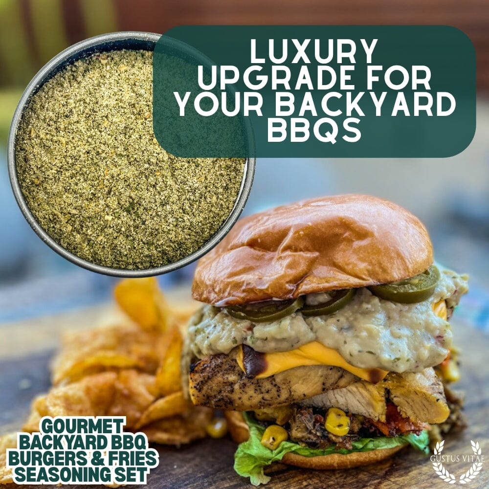 Gourmet Backyard BBQ Burgers & Fries Seasoning Set - Six Pack - Image 2