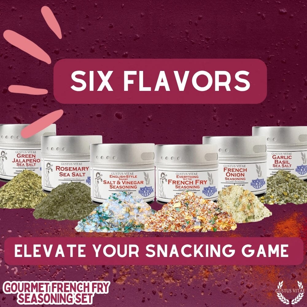 Gourmet French Fry Seasoning Set - Six Pack - Image 6