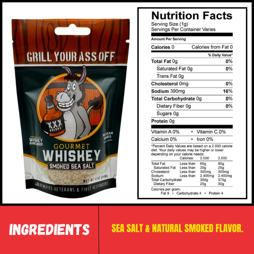 Gourmet Whiskey Smoked Sea Salt - Image 3