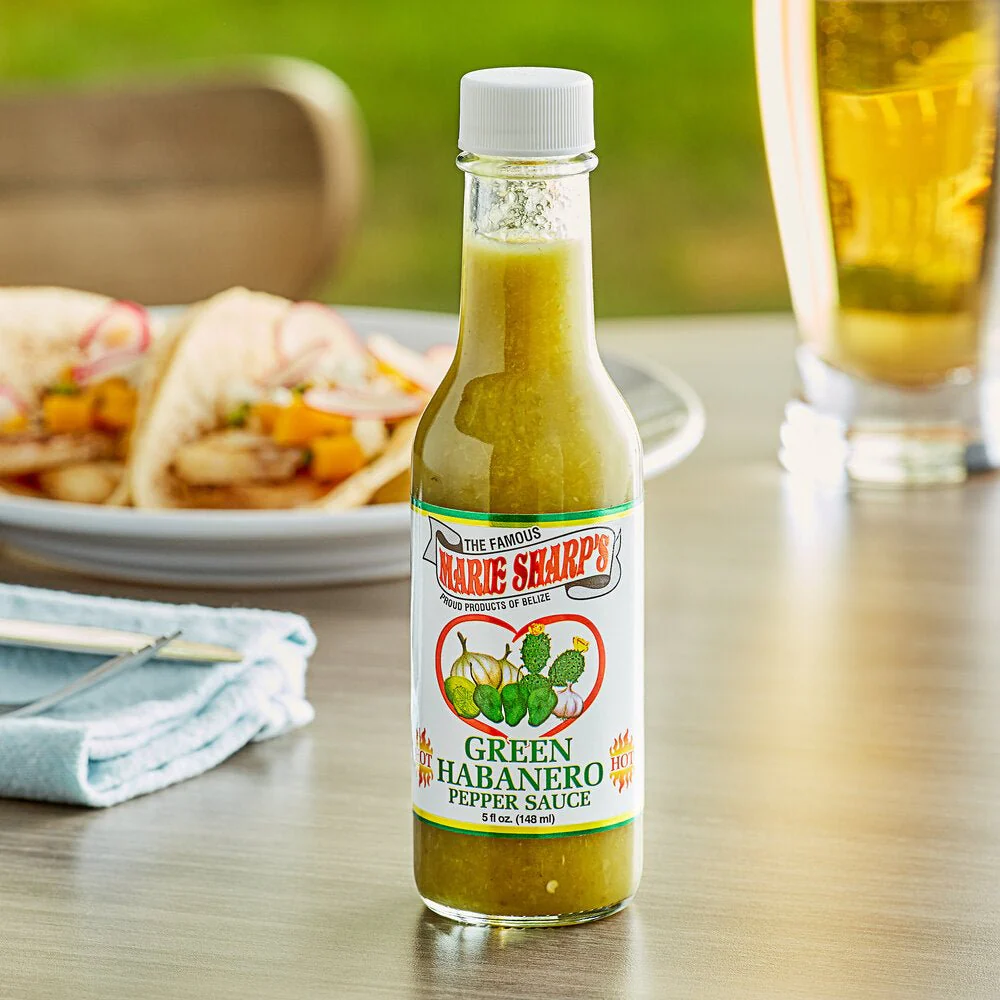 Marie Sharp's Green Cactus Habanero Pepper Sauce - Image 3