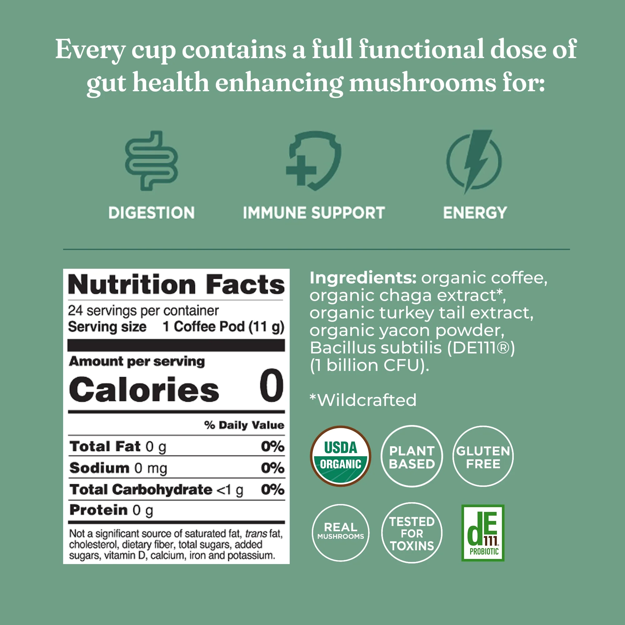 Gut Health Coffee Pods (24ct) - Image 2