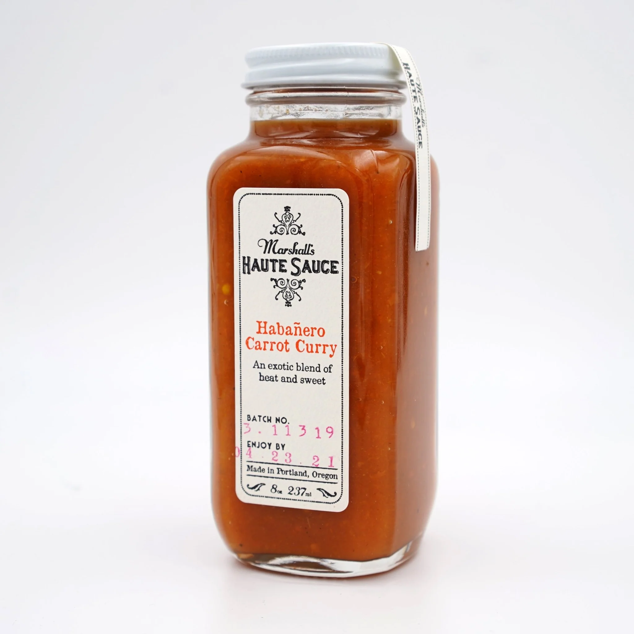 Habanero Carrot Curry- Habanero Hot Sauce - Image 2