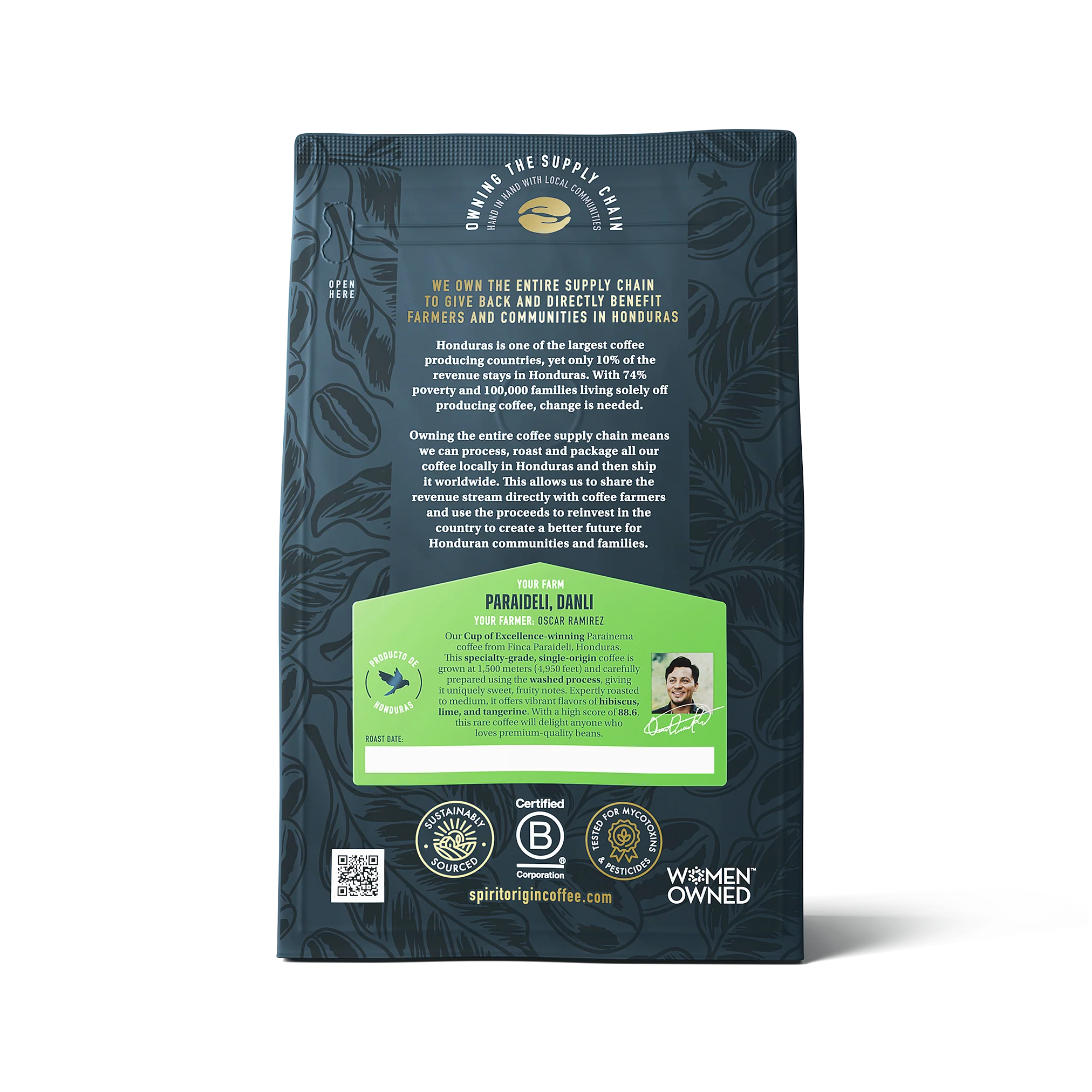 Honduran Cup of Excellence Parainema Coffee - Image 2