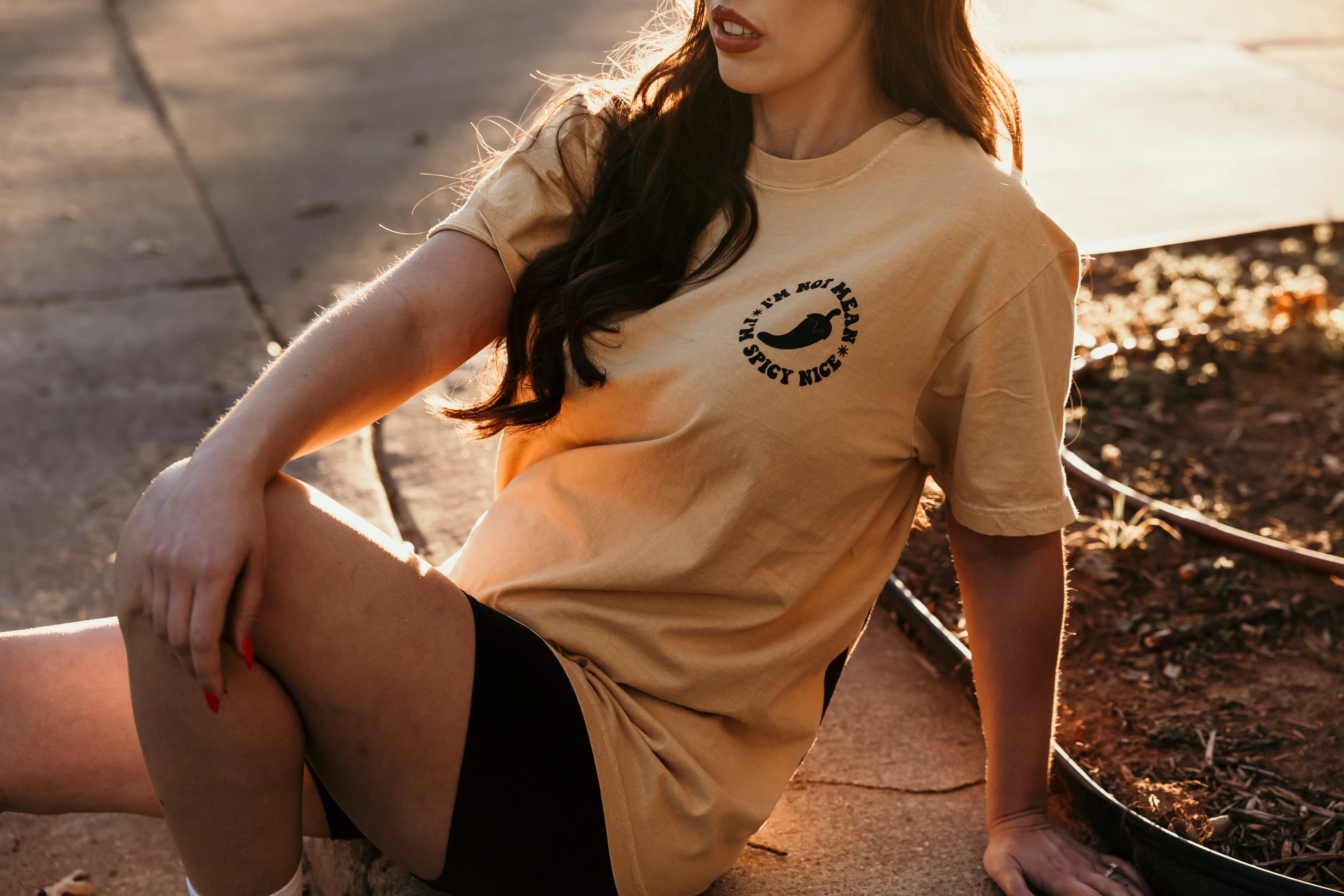 I'm Spicy Nice Graphic Tee - Image 4