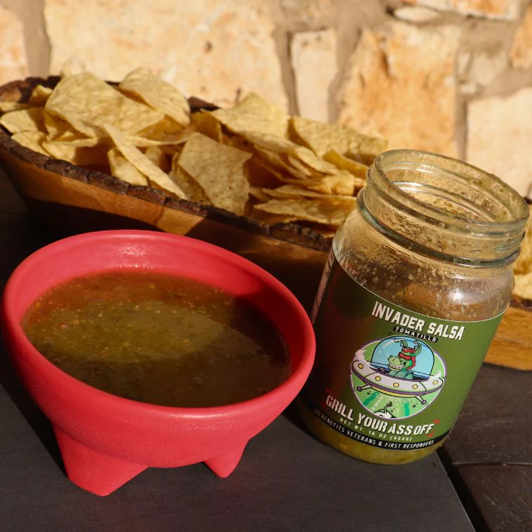 Invader Tomatillo Salsa - Image 3