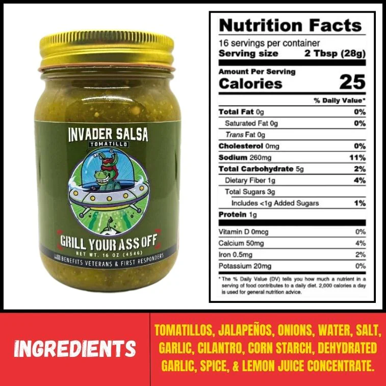 Invader Tomatillo Salsa - Image 6