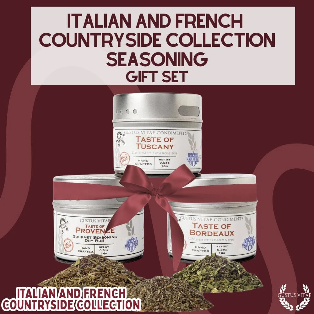 Italian and French Countryside Spice Blend Collection - 3 Tins - Image 10
