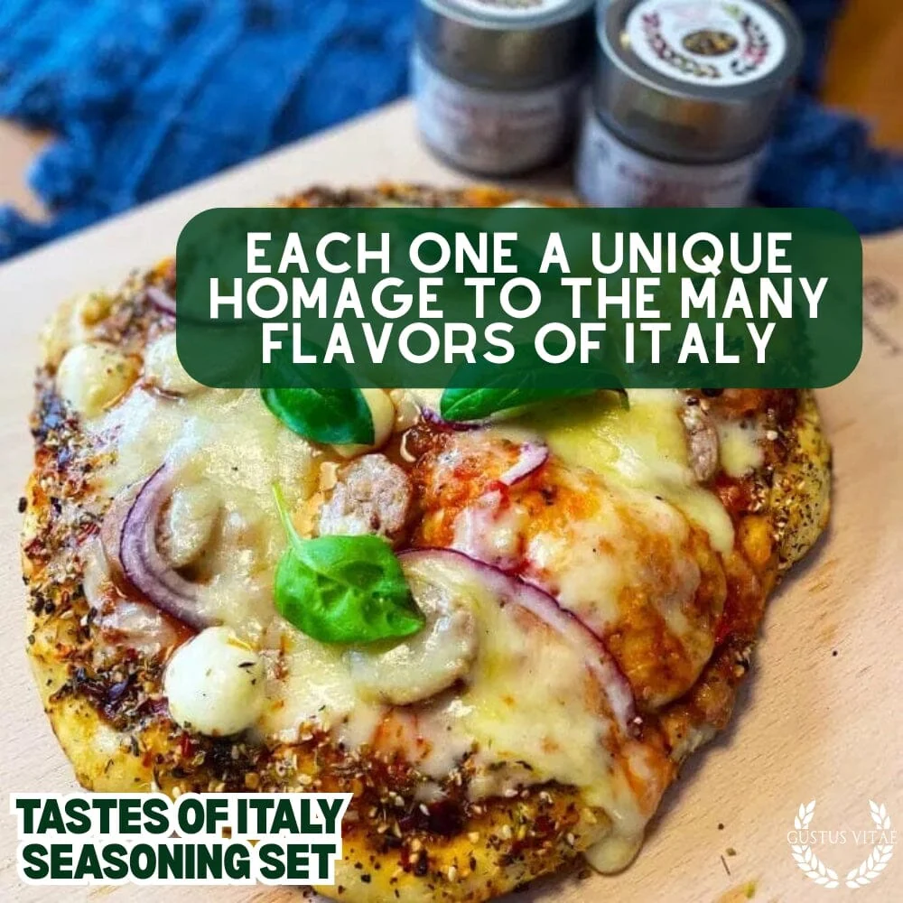 Italian Seasoning Gift Set - Tastes of Italy - Artisanal Spice Blends Six Pack - Image 9