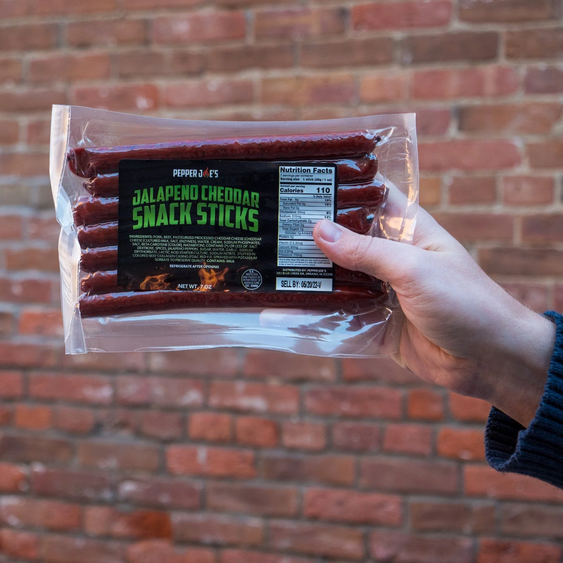 Jalapeno Cheddar Snack Sticks - Image 3