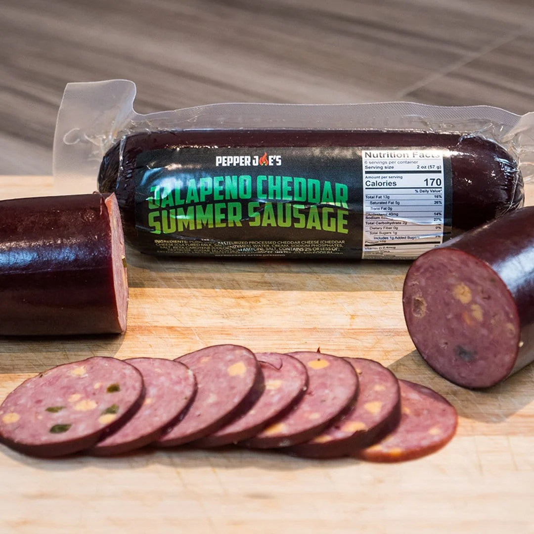 Jalapeno Cheddar Summer Sausage - Image 3