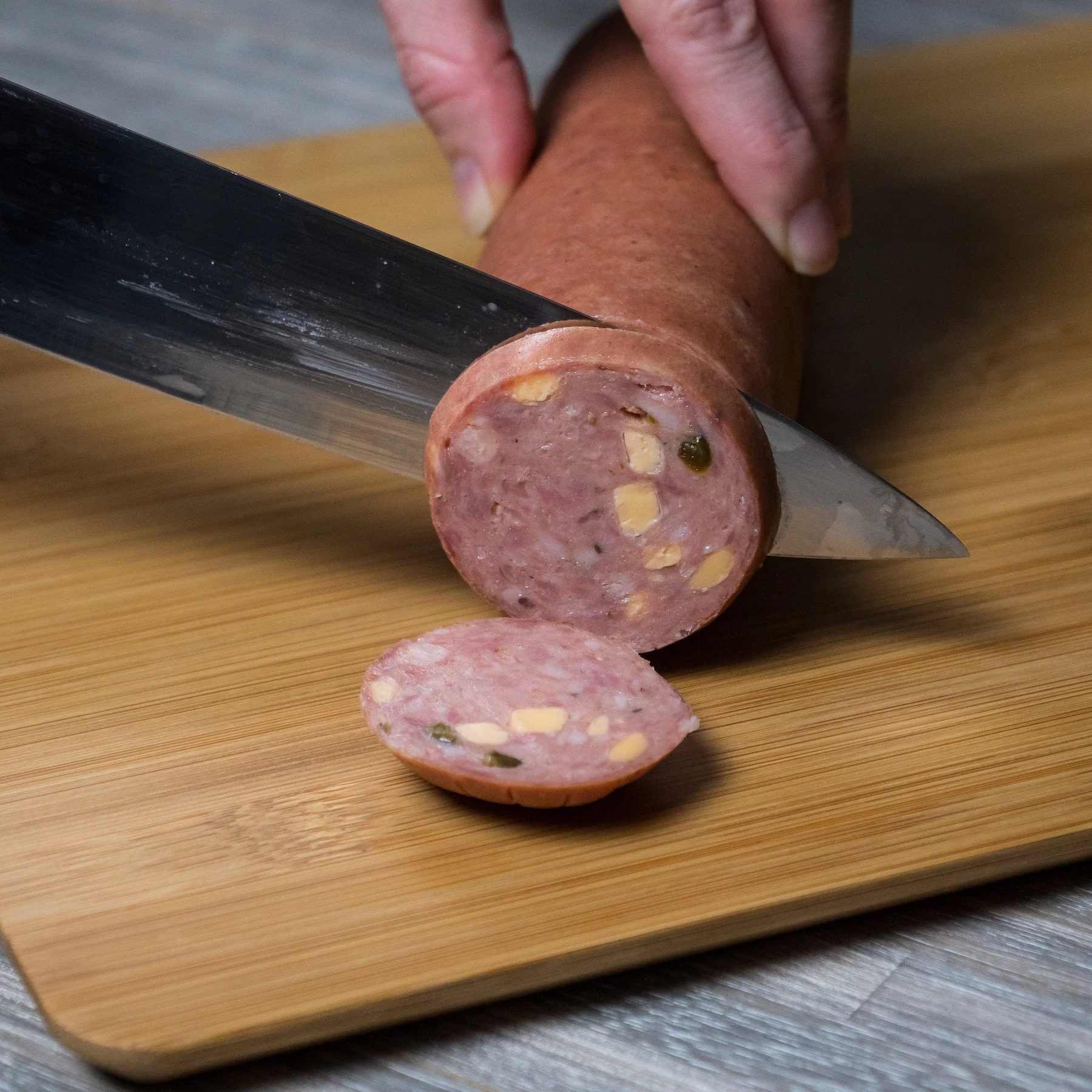 Jalapeno Cheddar Summer Sausage - Image 4