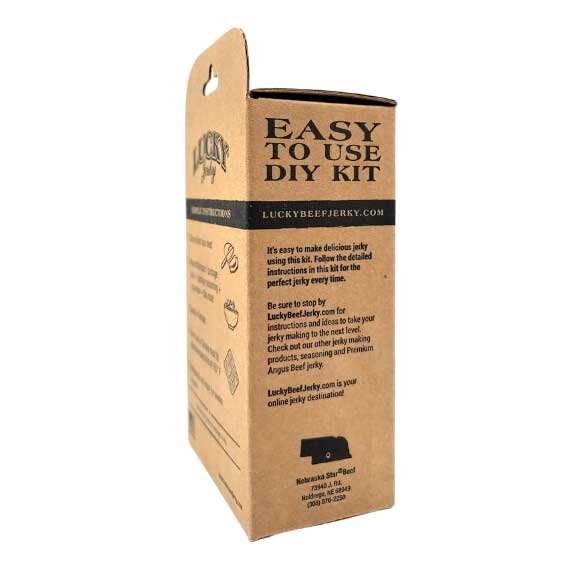 Jerky Making Kit | 12 oz. Box | Sweet & Spicy Flavor | Perfect Blend Of Teriyaki, Brown Sugar, & A Dash Of Red Pepper Heat  | Detailed Instructions Included | Sweet And Savory Flavor | Fun Family Project | Nebraska Jerky | Seasons 20 LBS. Of Meat - Image 4