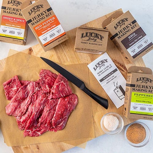 Jerky Making Kit | Pack fo 3 | 12 oz. Box | Black Pepper Flavor | Easy To Make | Designed To Accent The Flavor Of Meat | Bold Black Pepper Taste With Hints Of Garlic & Onion | Perfect Amount Of Zing  | Seasons 20 LBS. Of Meat - Image 9