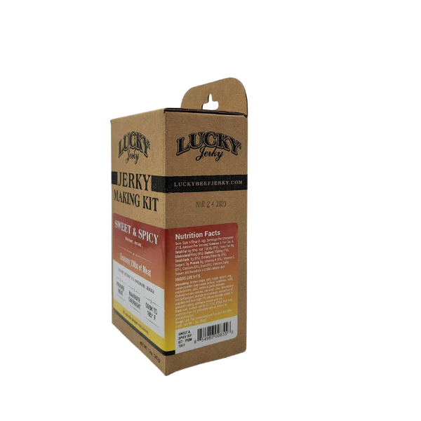 Jerky Making Kit | Pack of 3 | 12 oz. Box | Sweet & Spicy Flavor | Perfect Blend Of Teriyaki, Brown Sugar, & A Dash Of Red Pepper Heat  | Detailed Instructions Included | Sweet And Savory Flavor | Fun Family Project | Seasons 20 LBS. Of Meat - Image 4