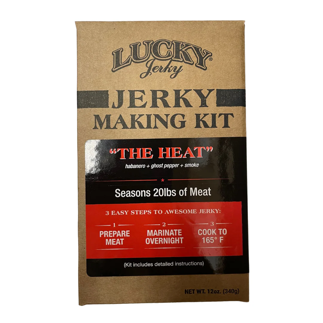 Jerky Making Kit | Pack of 3 | 12 oz. Box | The Heat Flavored | Habanero, Ghost Pepper, & Smoke Flavor | Perfect Kit To Make Spicy Beef Jerky | Seasons 20 lb. Of Meat | 3 Easy Steps | Detailed Instructions Included - Image 2