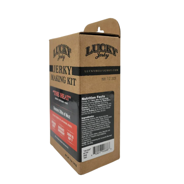 Jerky Making Kit | Pack of 3 | 12 oz. Box | The Heat Flavored | Habanero, Ghost Pepper, & Smoke Flavor | Perfect Kit To Make Spicy Beef Jerky | Seasons 20 lb. Of Meat | 3 Easy Steps | Detailed Instructions Included - Image 6