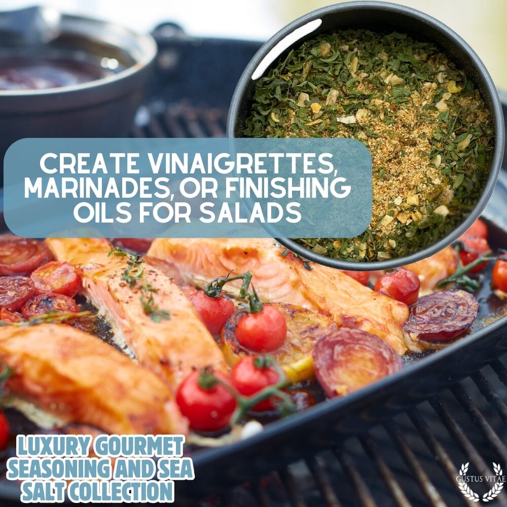 Luxury Gourmet Seasoning and Sea Salt Collection - 6 Tins - Image 9