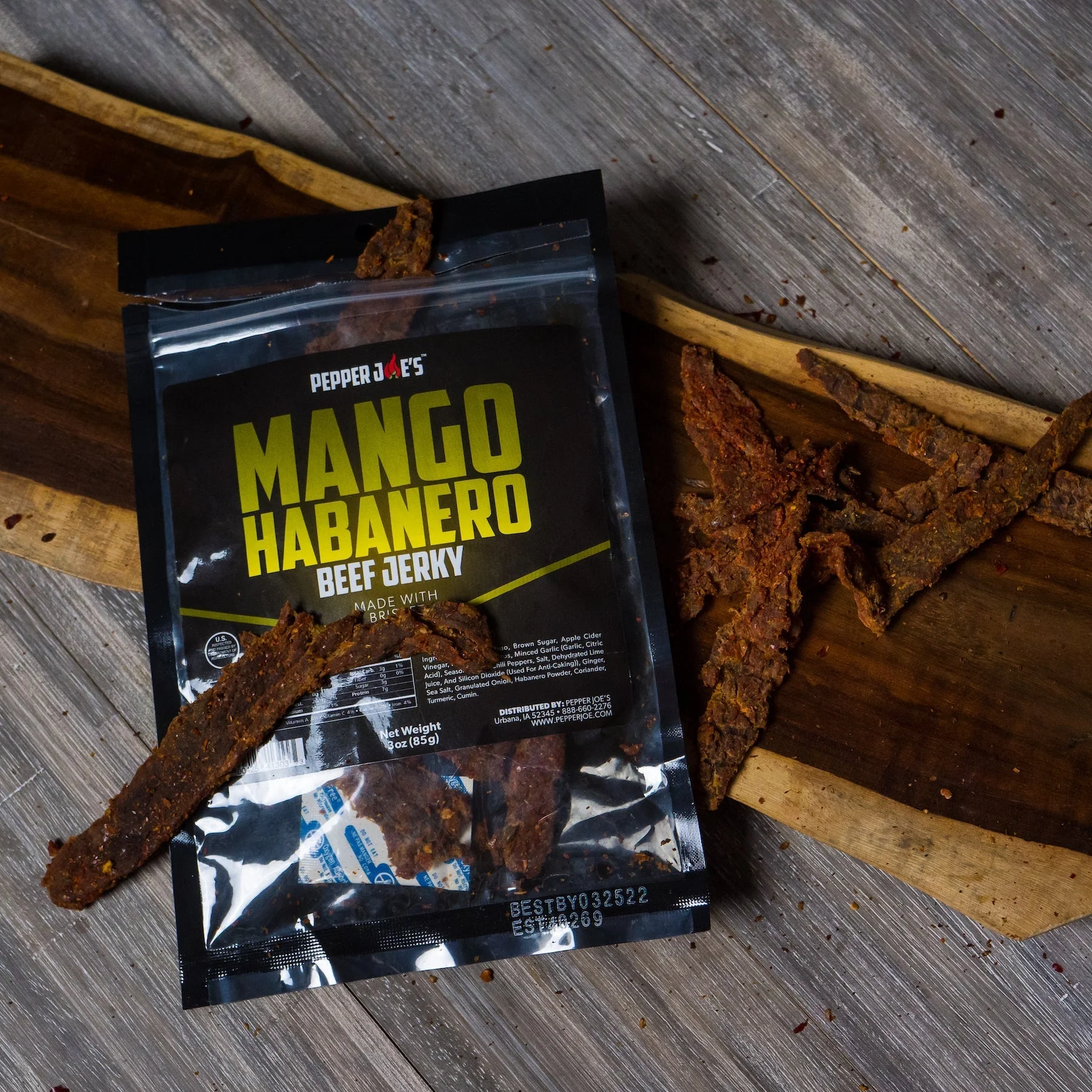 Mango Habanero Beef Jerky - Image 3