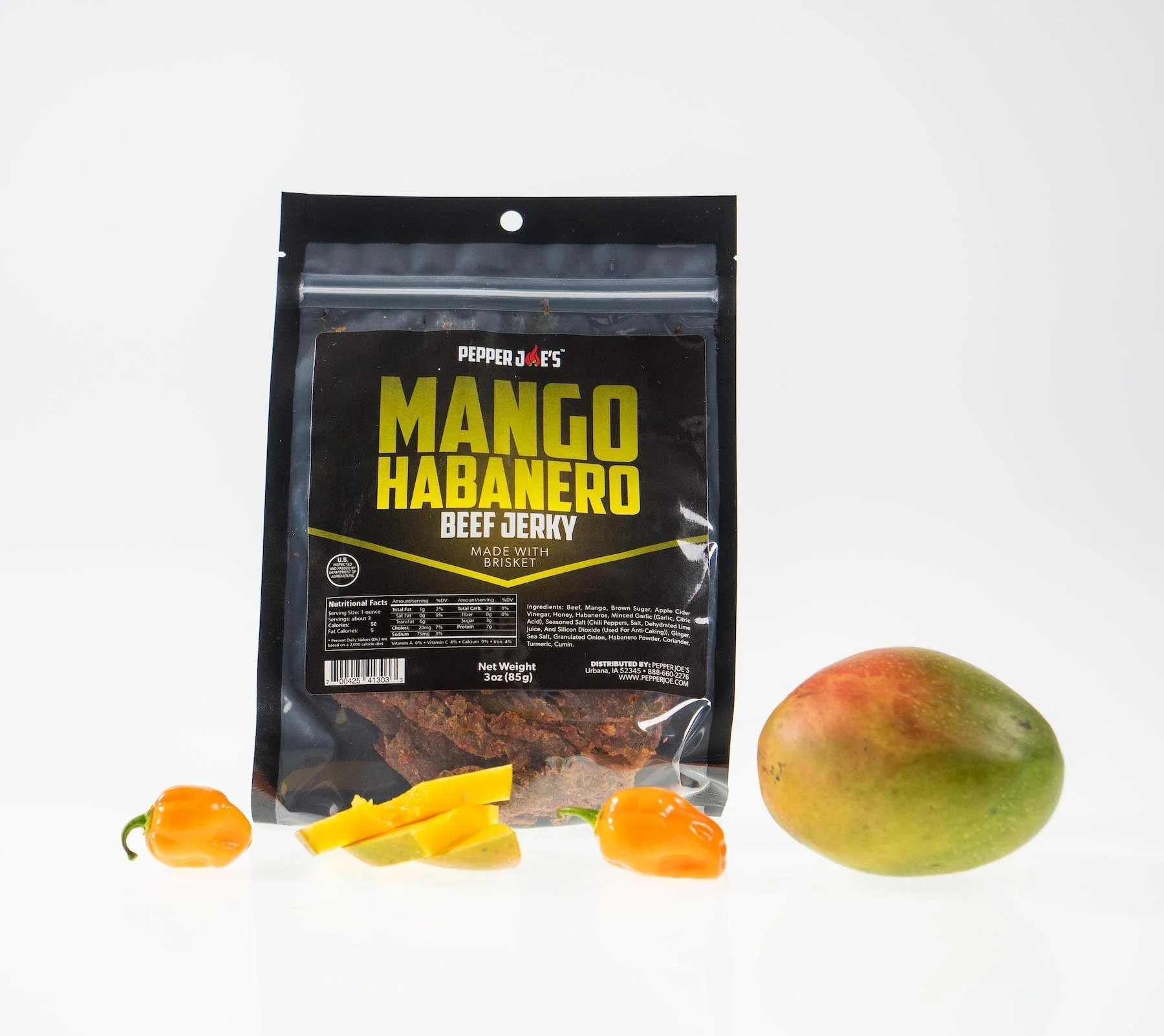 Mango Habanero Beef Jerky - Image 4