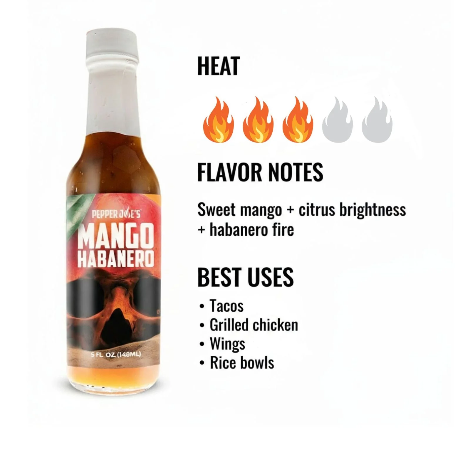 Mango Habanero Hot Sauce - Image 4