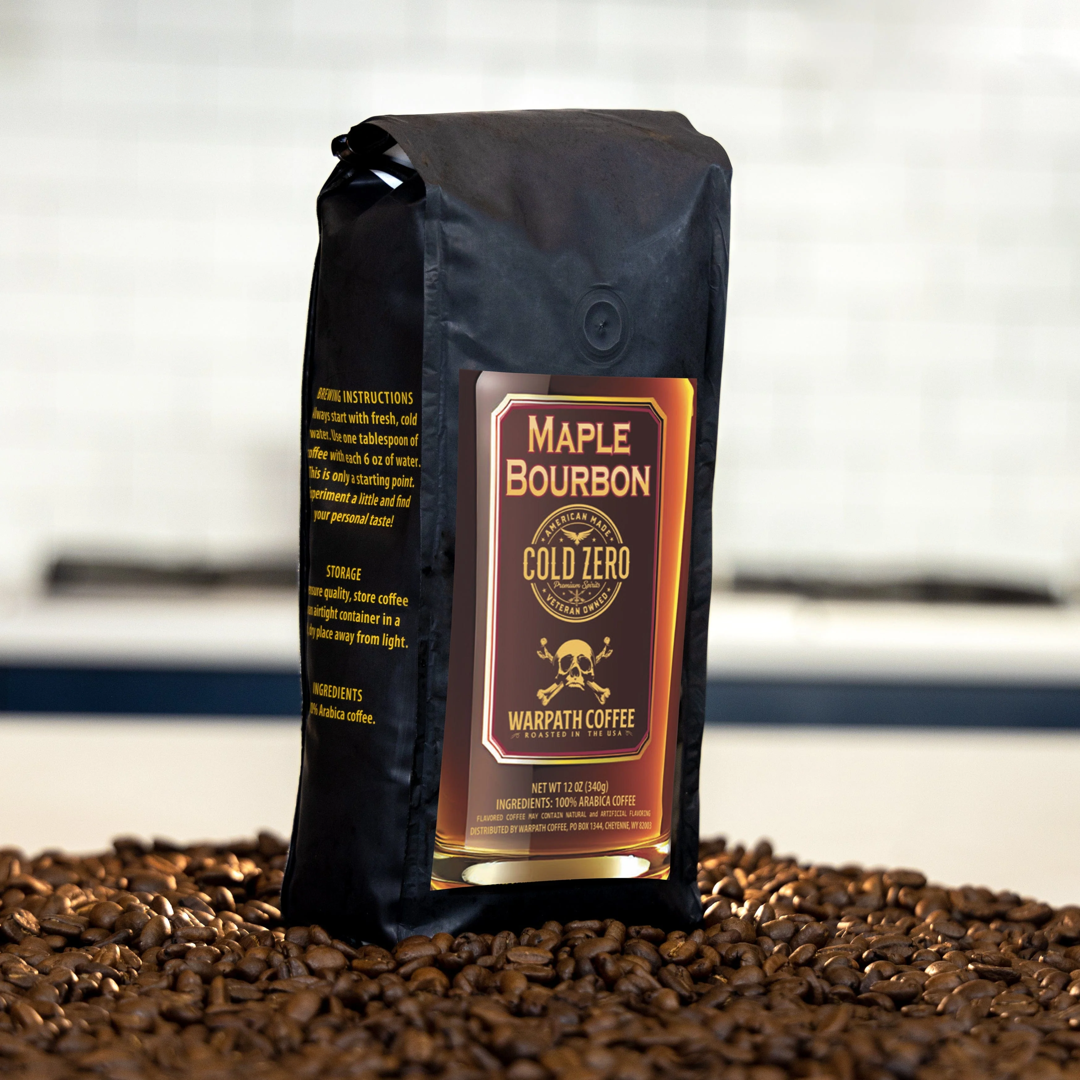Maple Bourbon Warpath Coffee - Image 3
