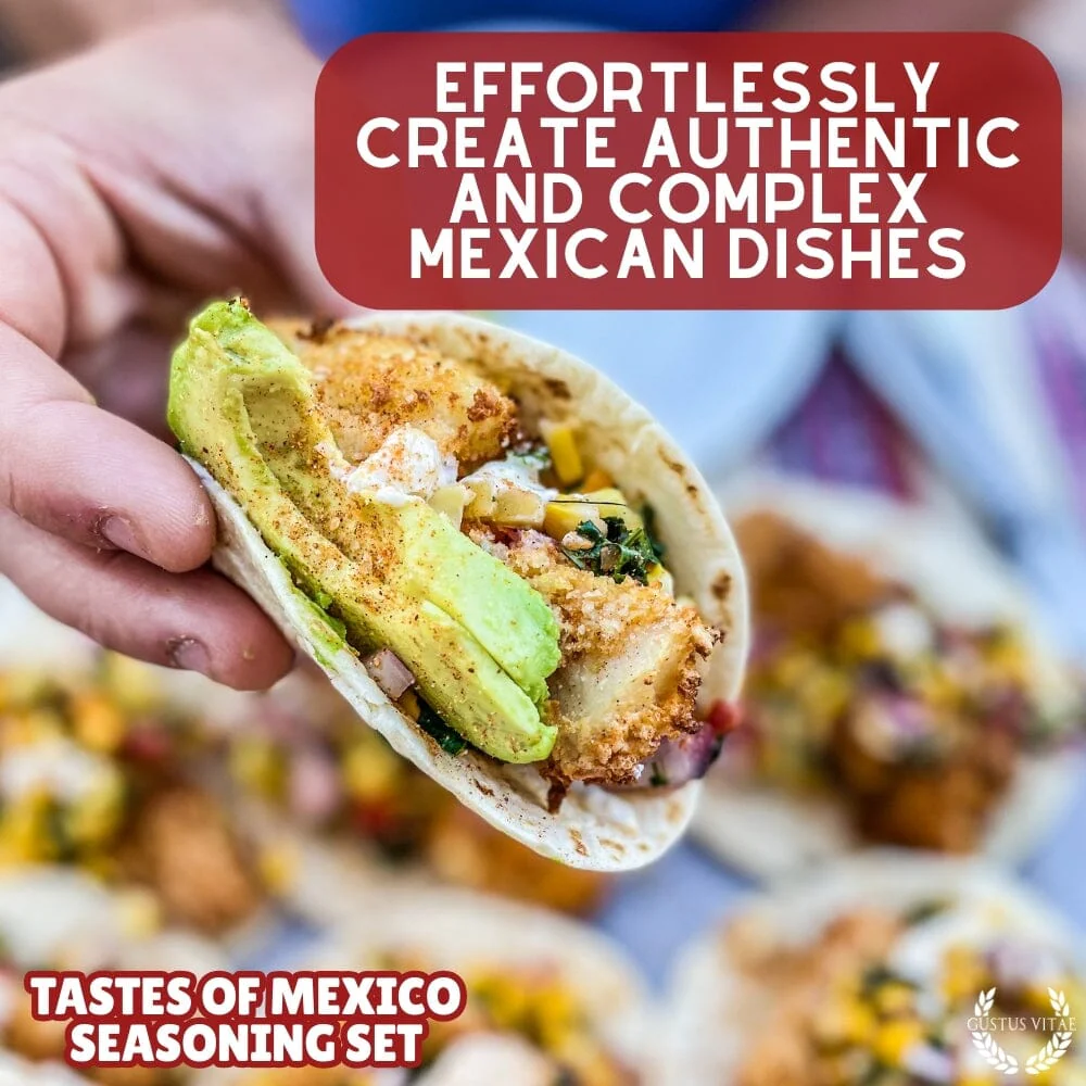 Mexican Seasoning Gift Set - Tastes of Mexico - Artisanal Spice Blends Six Pack - Image 10