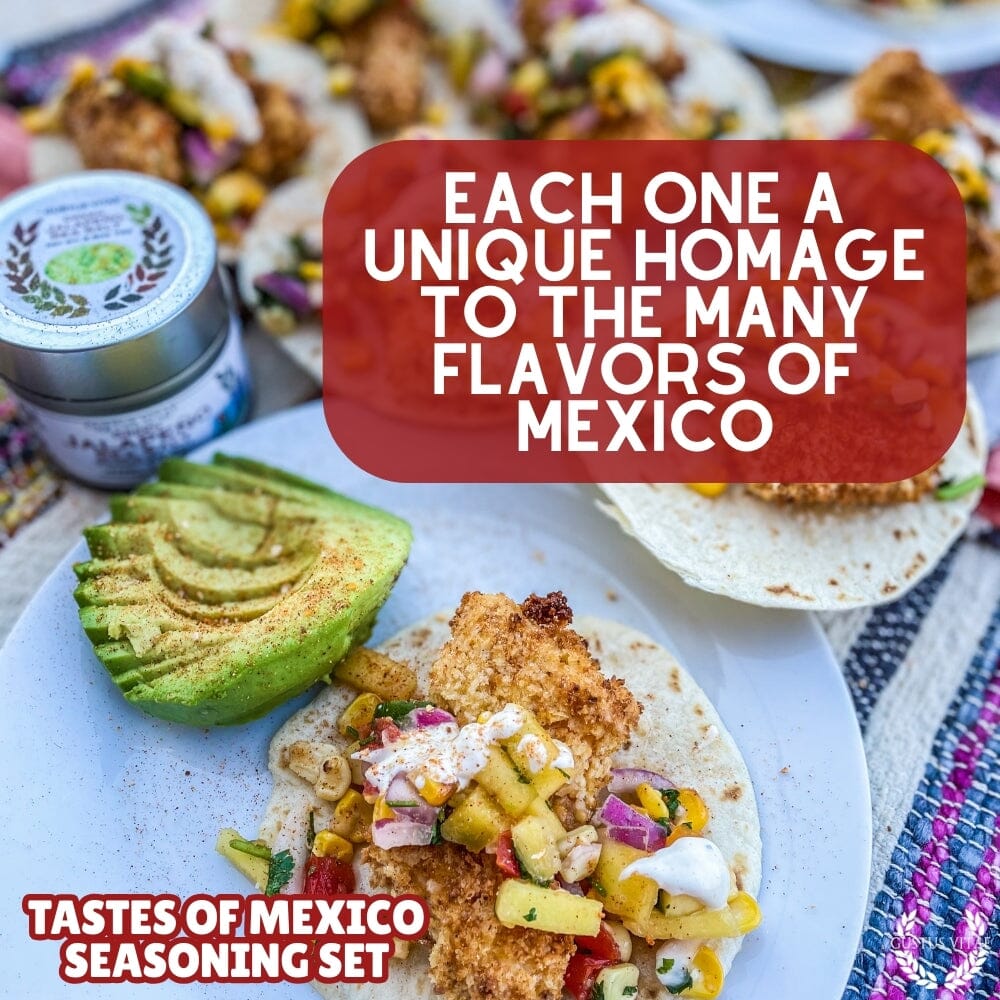 Mexican Seasoning Gift Set - Tastes of Mexico - Artisanal Spice Blends Six Pack - Image 11